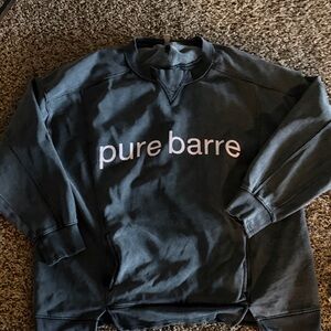 Free People Movement Pure Barre oversized Crewneck Sweatshirt. Darling fit!